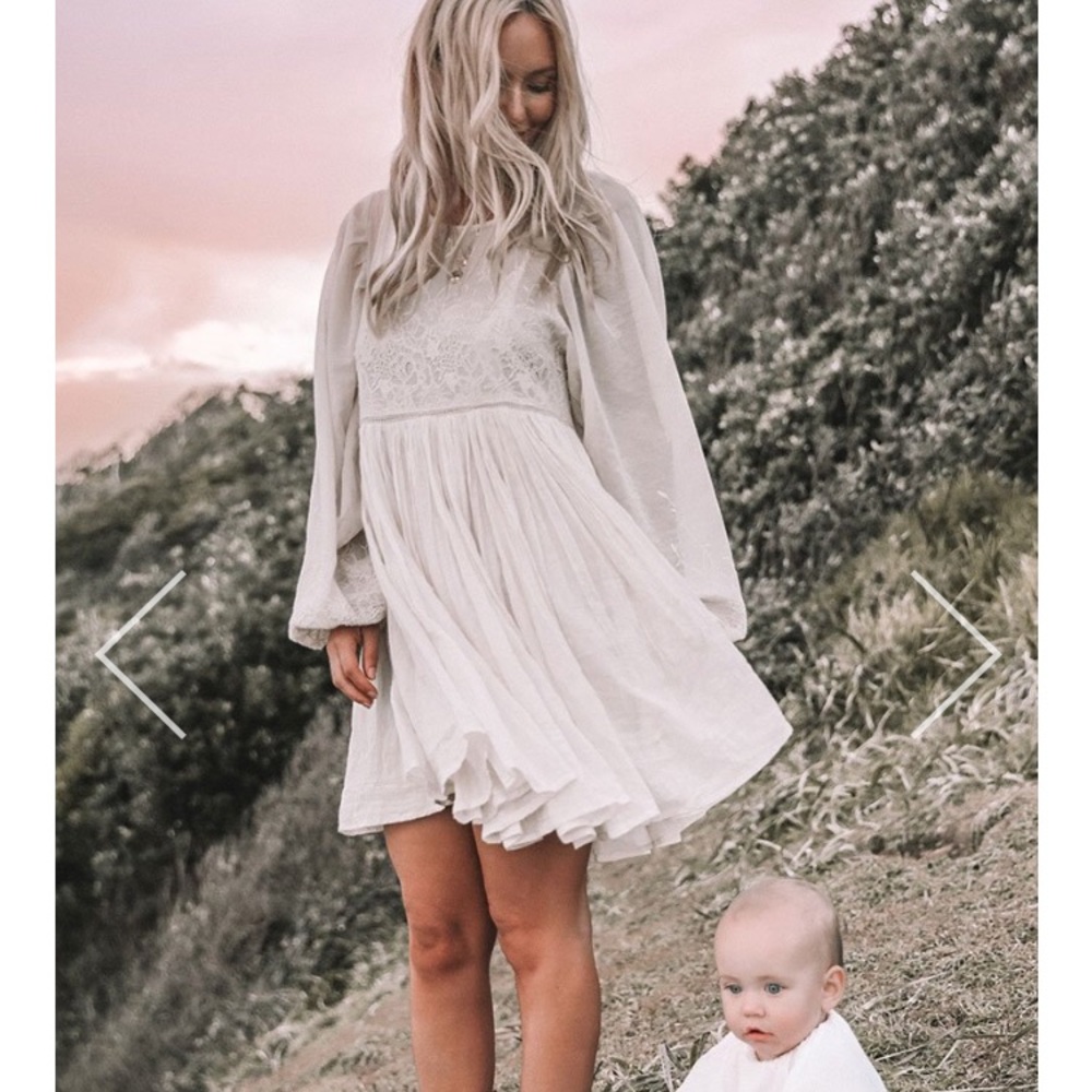 Spell and the Gypsy Scorpio Mini Dress in Bone